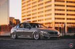 BMW M3 Sedan on Vossen Wheels (LC-106T) 2017 года